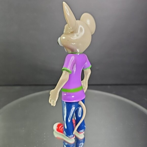 Chuck E Cheese Poseable Moveable Arms PVC Action Figure Approx 7" CN - Picture 5 of 8